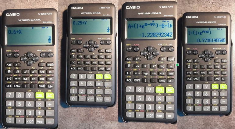 Как я запустил перцептрон на обычном непрограммируемом калькуляторе Casio - 16